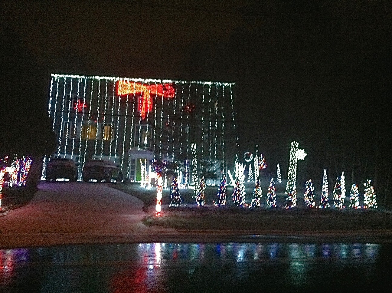 decorations on Euclid Ave, 12-28-2015