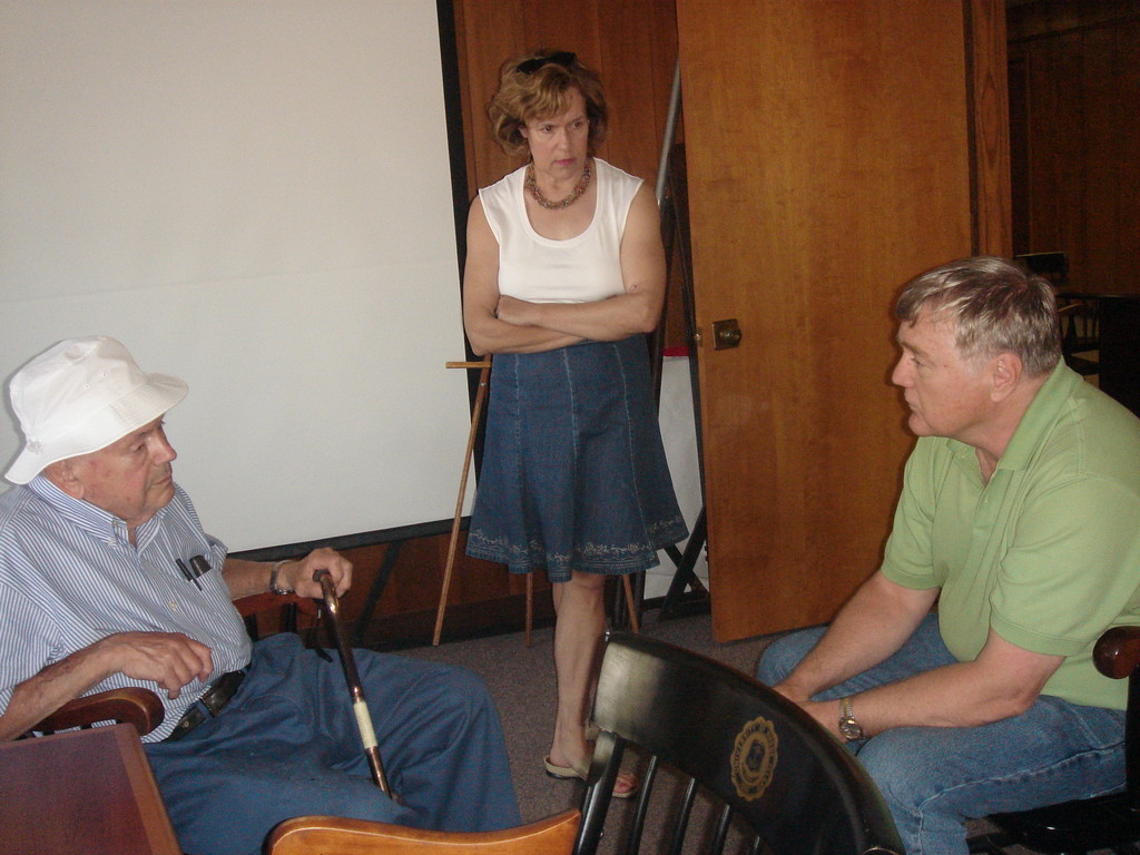 Al, Lorraine, and Dean of Engineering School, July 2007