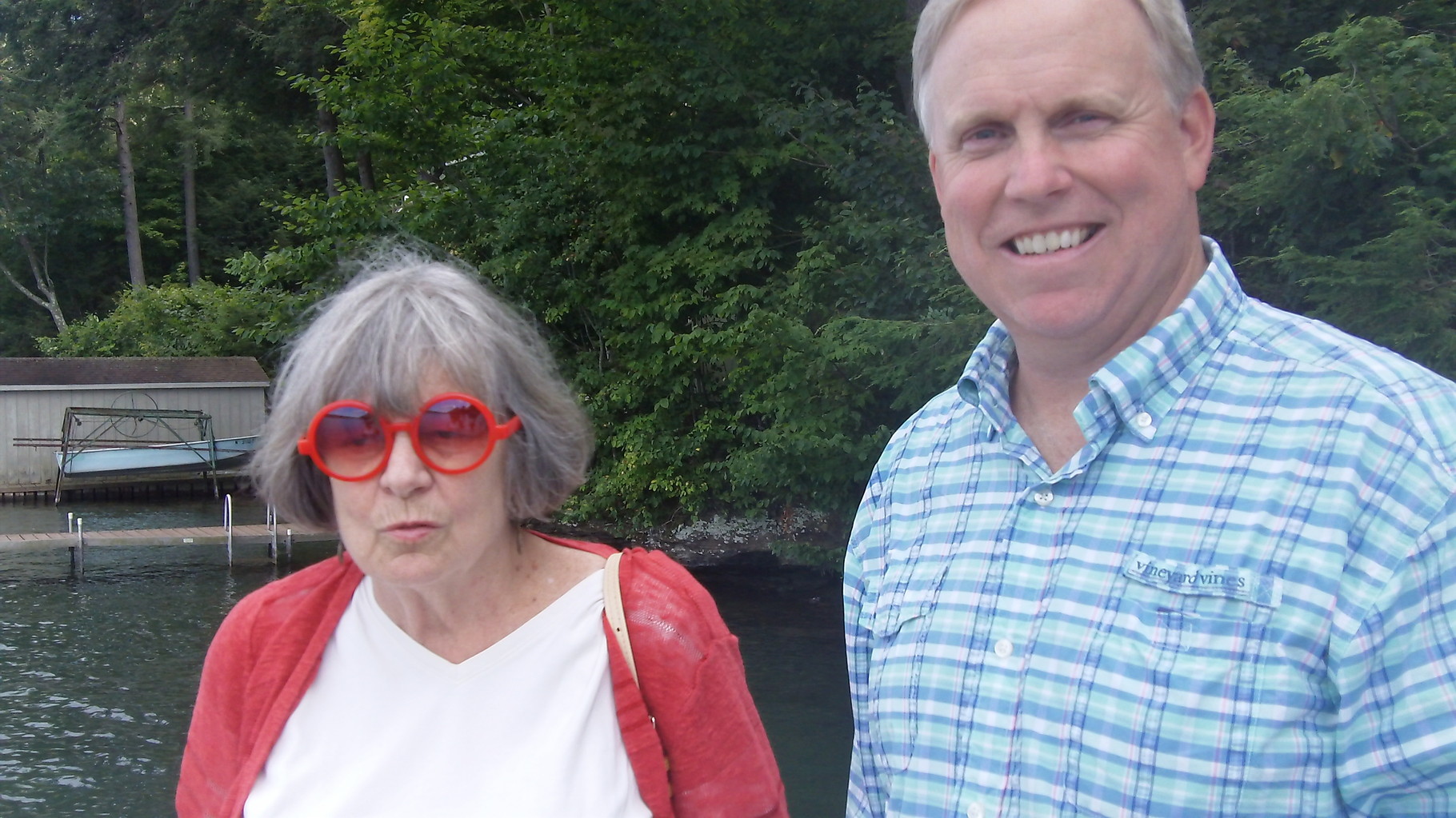 Kathy Hutchins and Stuart Kagel Jr, Skaneateles, Aug. 2015