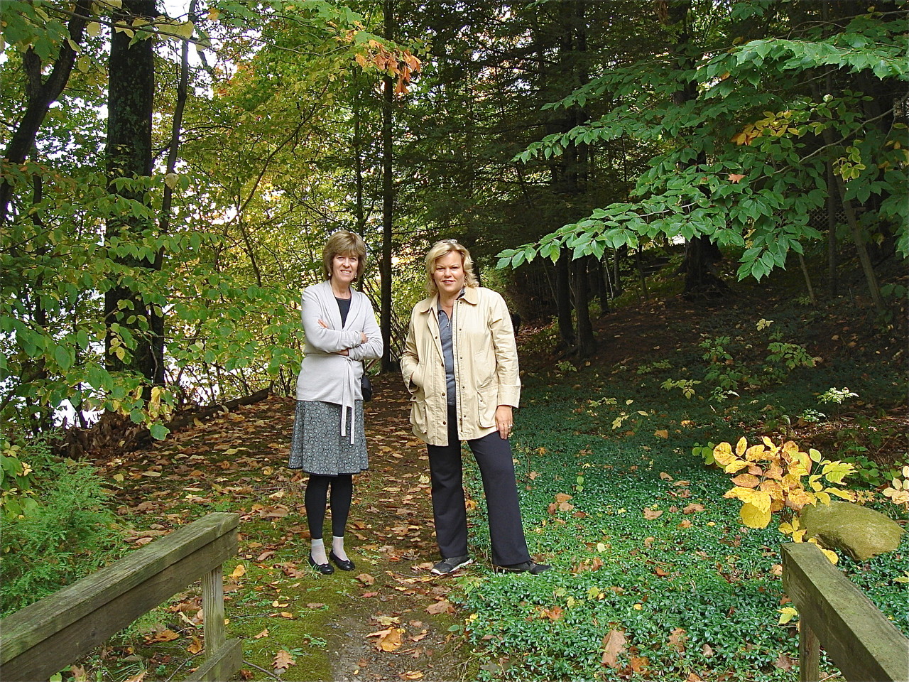 Nancy Hynes & Celeste, Oct. 2012