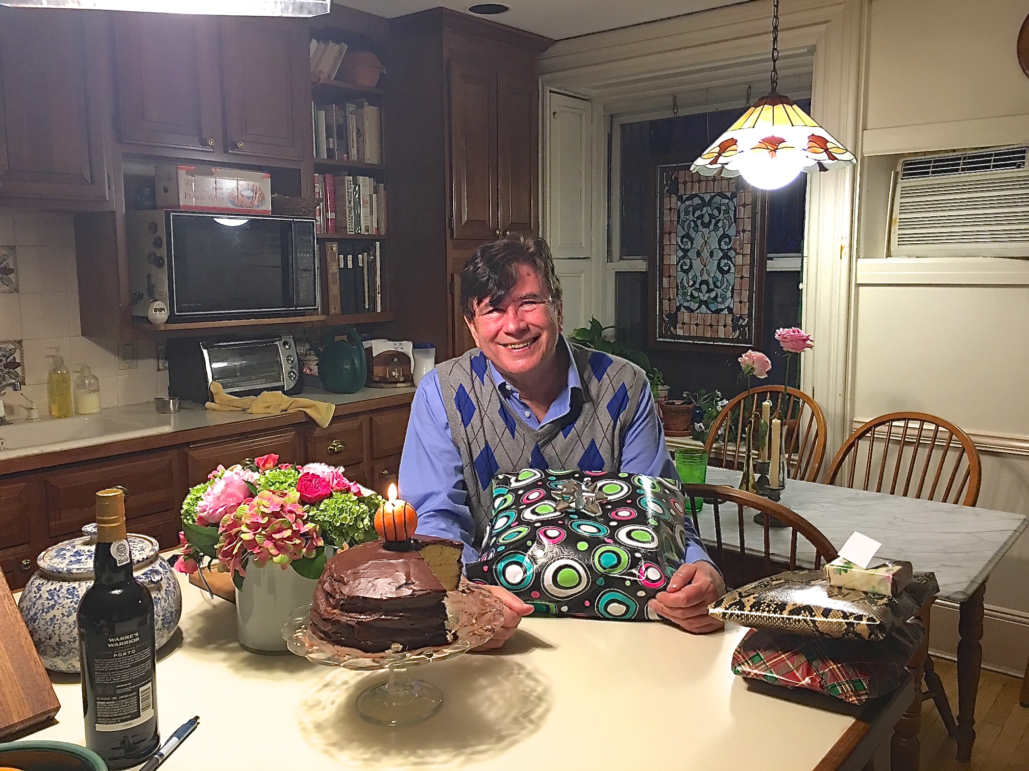 John on his birthday, May 13, 2016