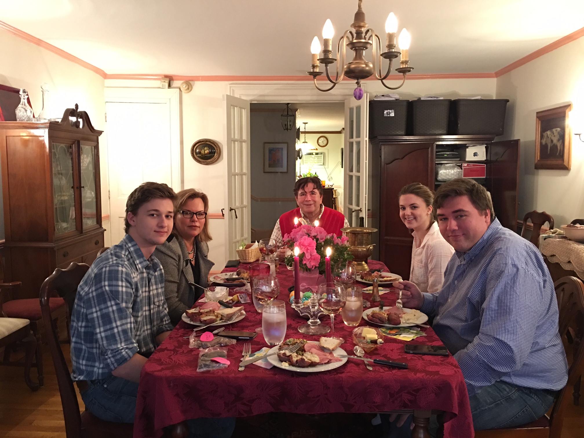 Easter Dinner, April 1, 2018