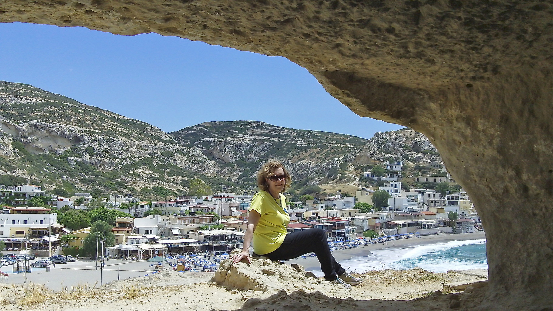 Lorraine in the caves, caves used as Roman burial sites near the beach