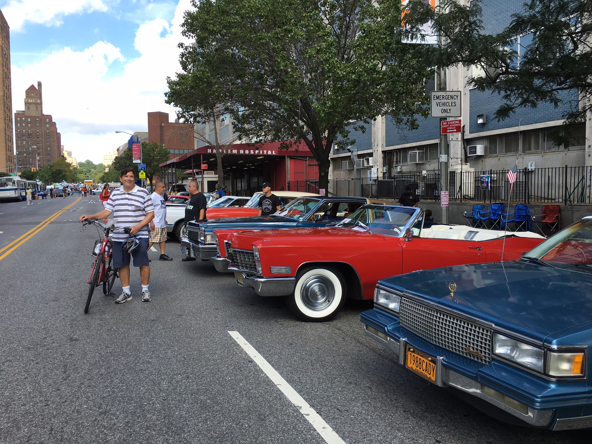 Harlem Day August 21, 2016, Old Car Show, 135th St. in Harlem