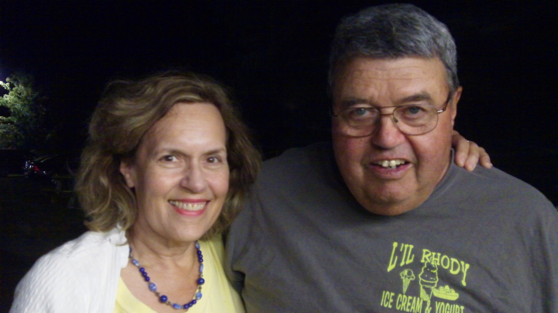 Lorraine Gudas and cousin Bill Gudas