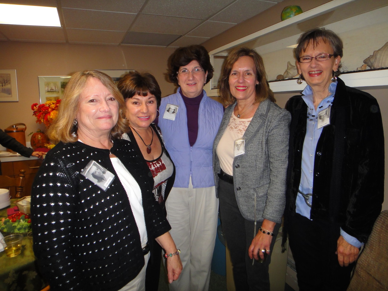Cathy Krisak, Joanne Giambattista, Elva Accarino, Lorraine Gudas, Ellen Golden