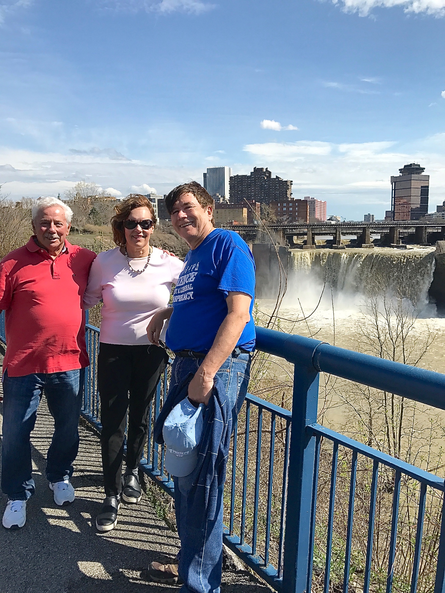 Don, Lorraine, John  High Falls, Rochester, NY