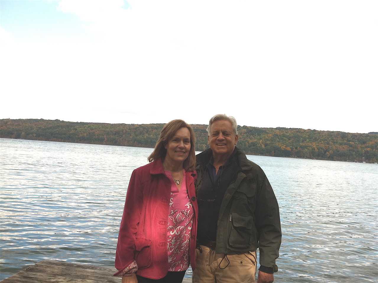 Lorraine & Stuart, Oct. 6, 2012 Skaneateles Lake