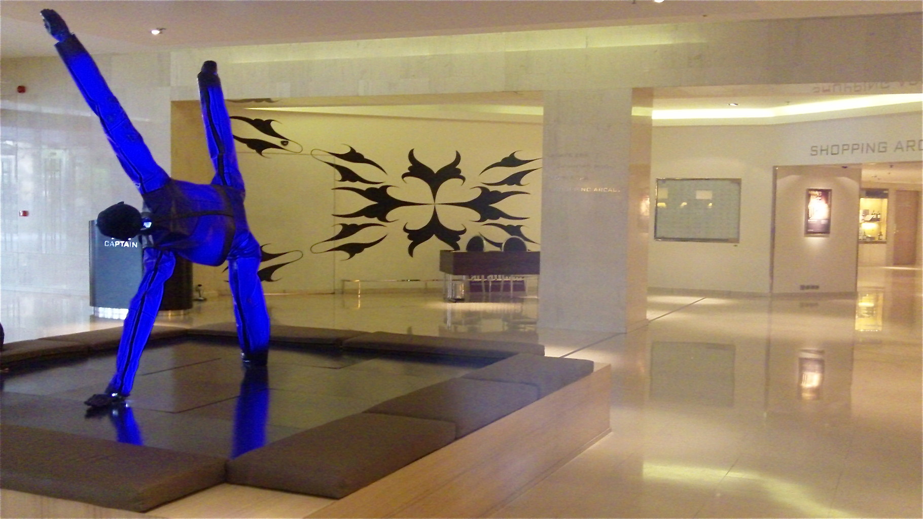 Sculpture at our hotel, Intercontinental Atheneum Athens!