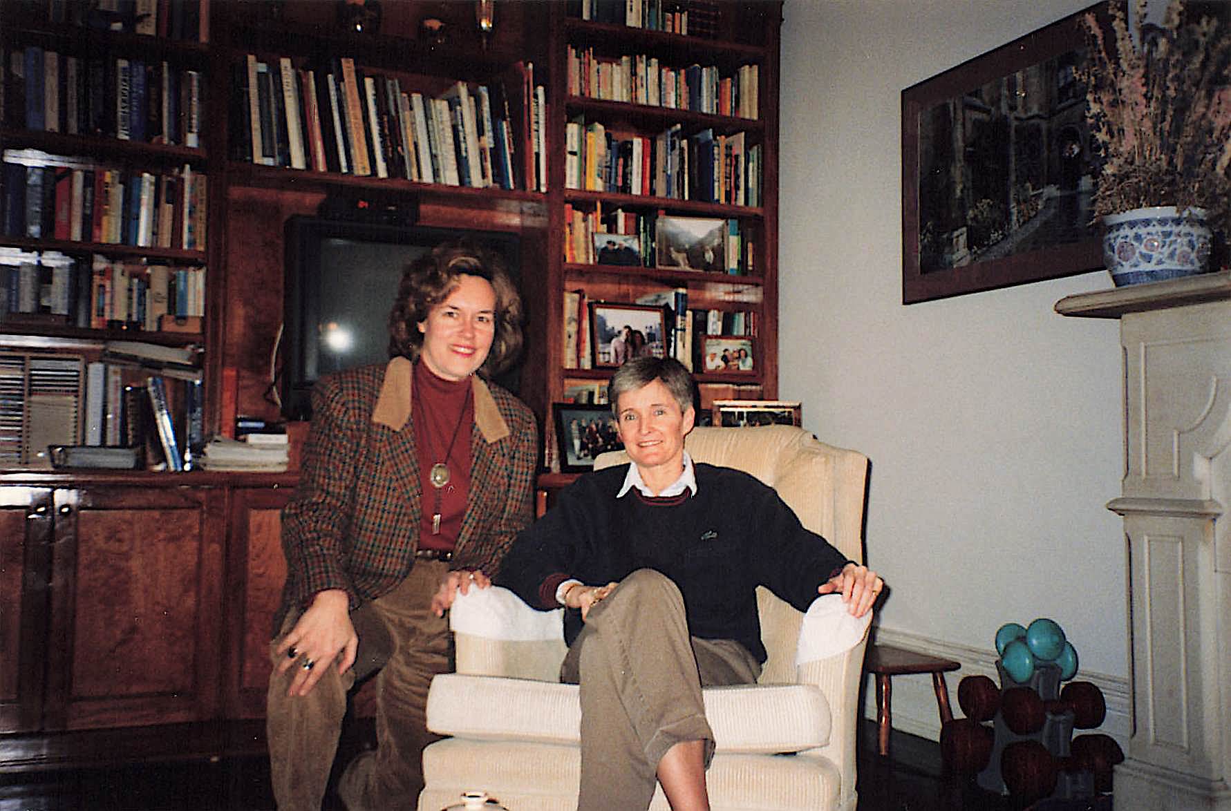 Lorraine and Leigh Curtin, NYC 1995 