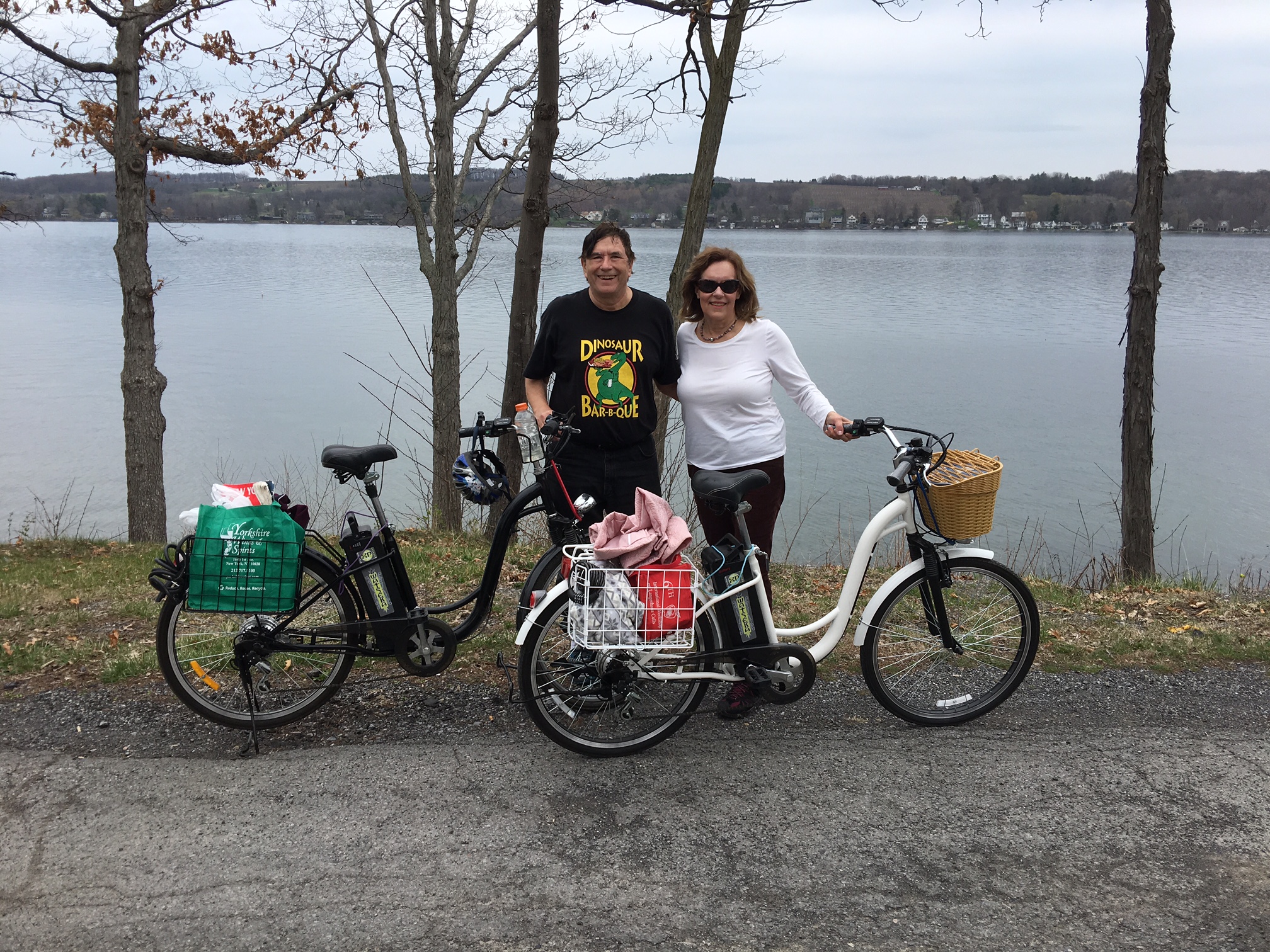 John & Lorraine, Keuka Lake, April 15, 2017