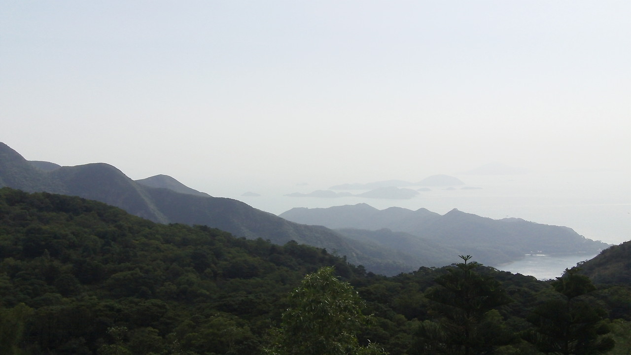 Beautiful view from the top of the Giant Buddha