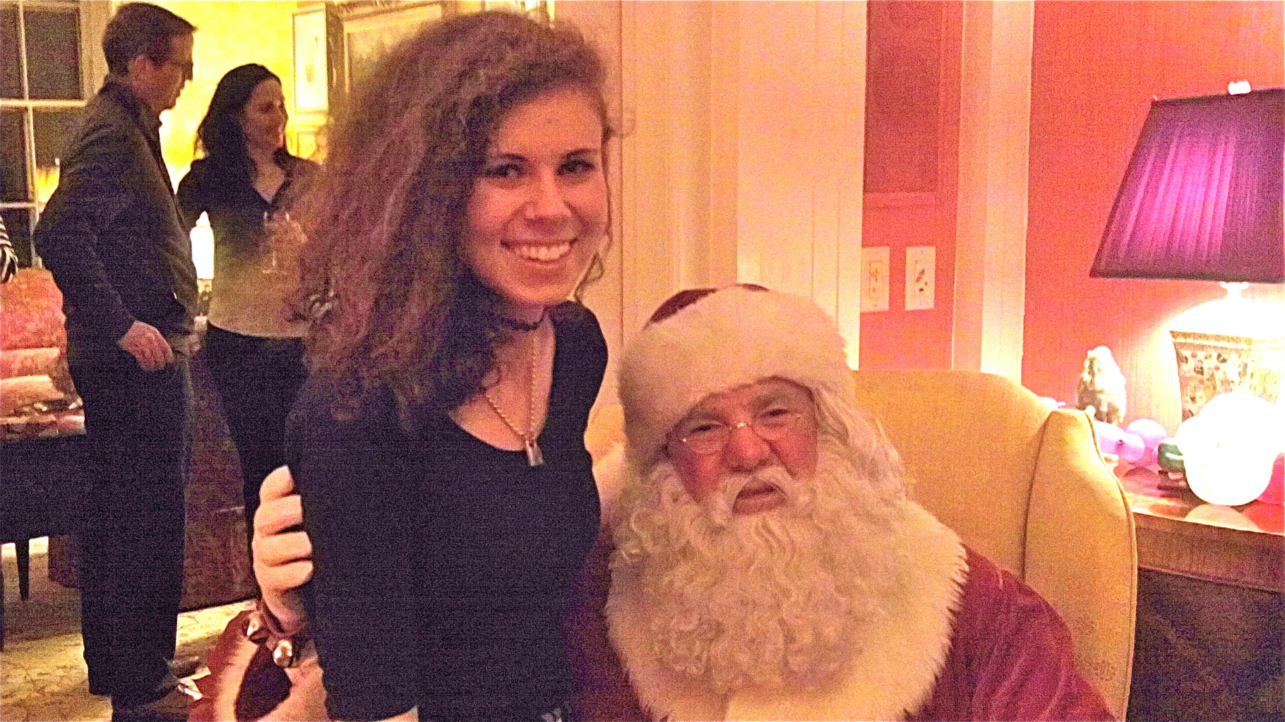 Erin Kagel & Santa