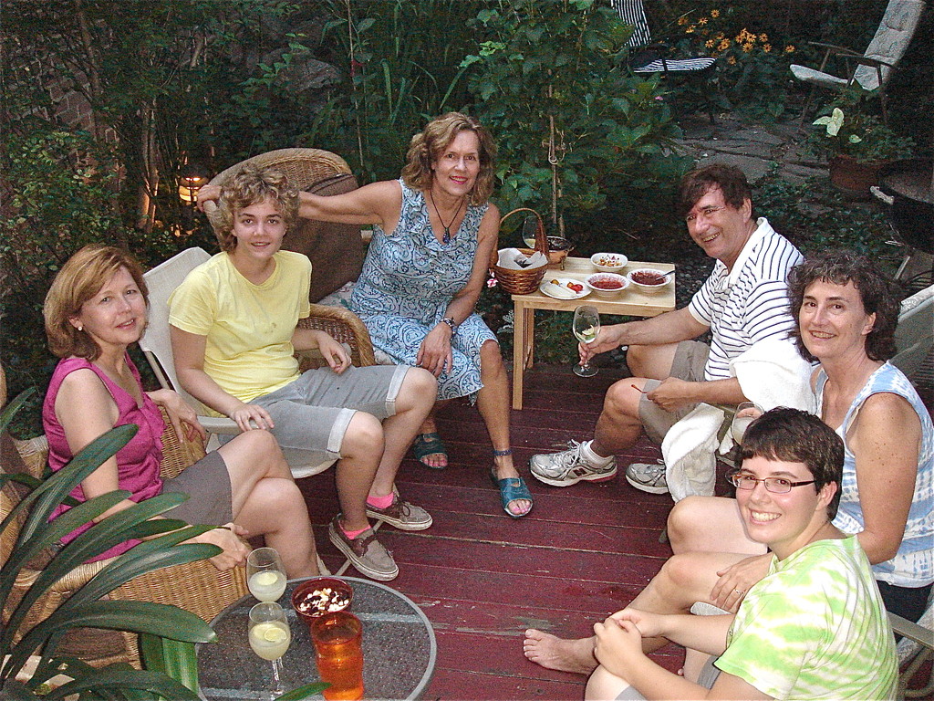 Barbara Lohse, Kathleen Ackerman, Lorraine Gudas, John Wagner, Ann Ackerman, Emilea