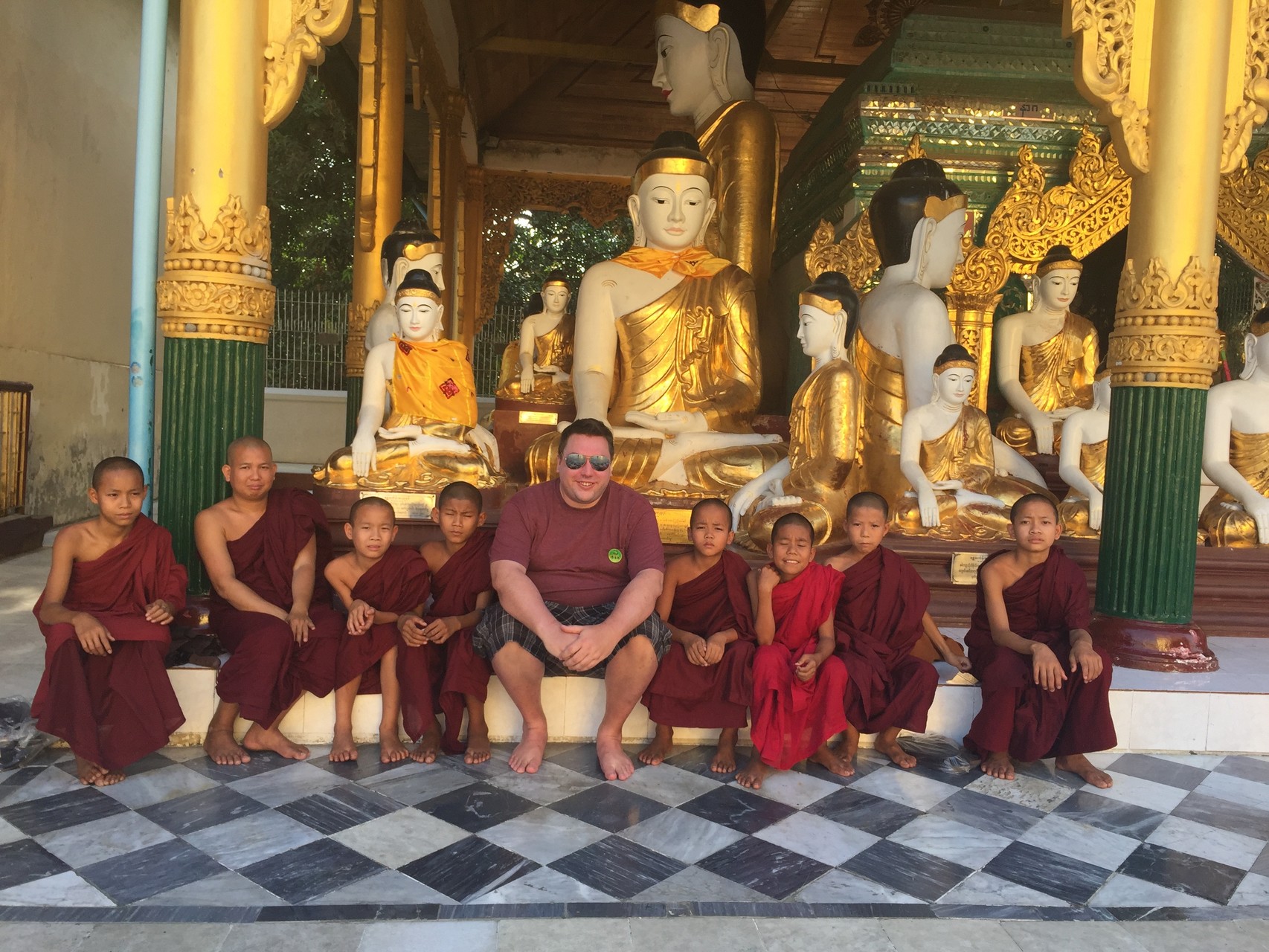 Greg in Myanmar (Burma)  March, 2016