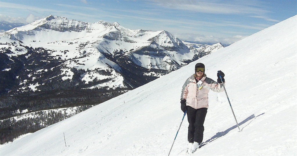 Lorraine on Lone Peak