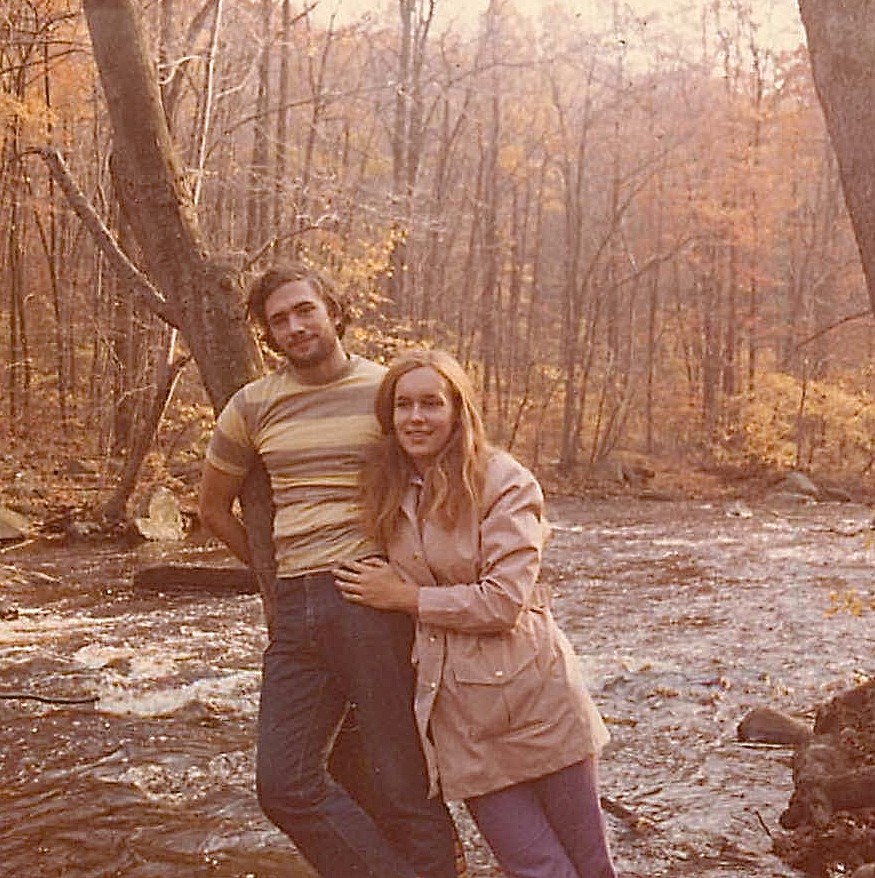 John Wagner, Lorraine Gudas, Hacklebarny Park, NJ 1972