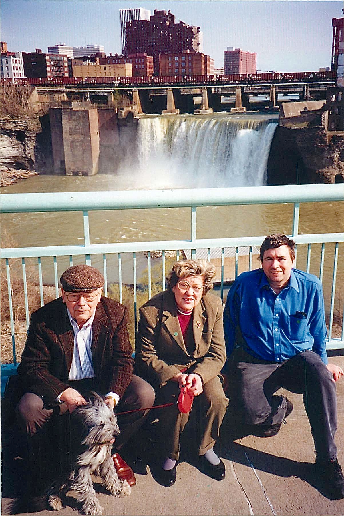 1998 Al, El, & John Rochester, NY in front of the falls!