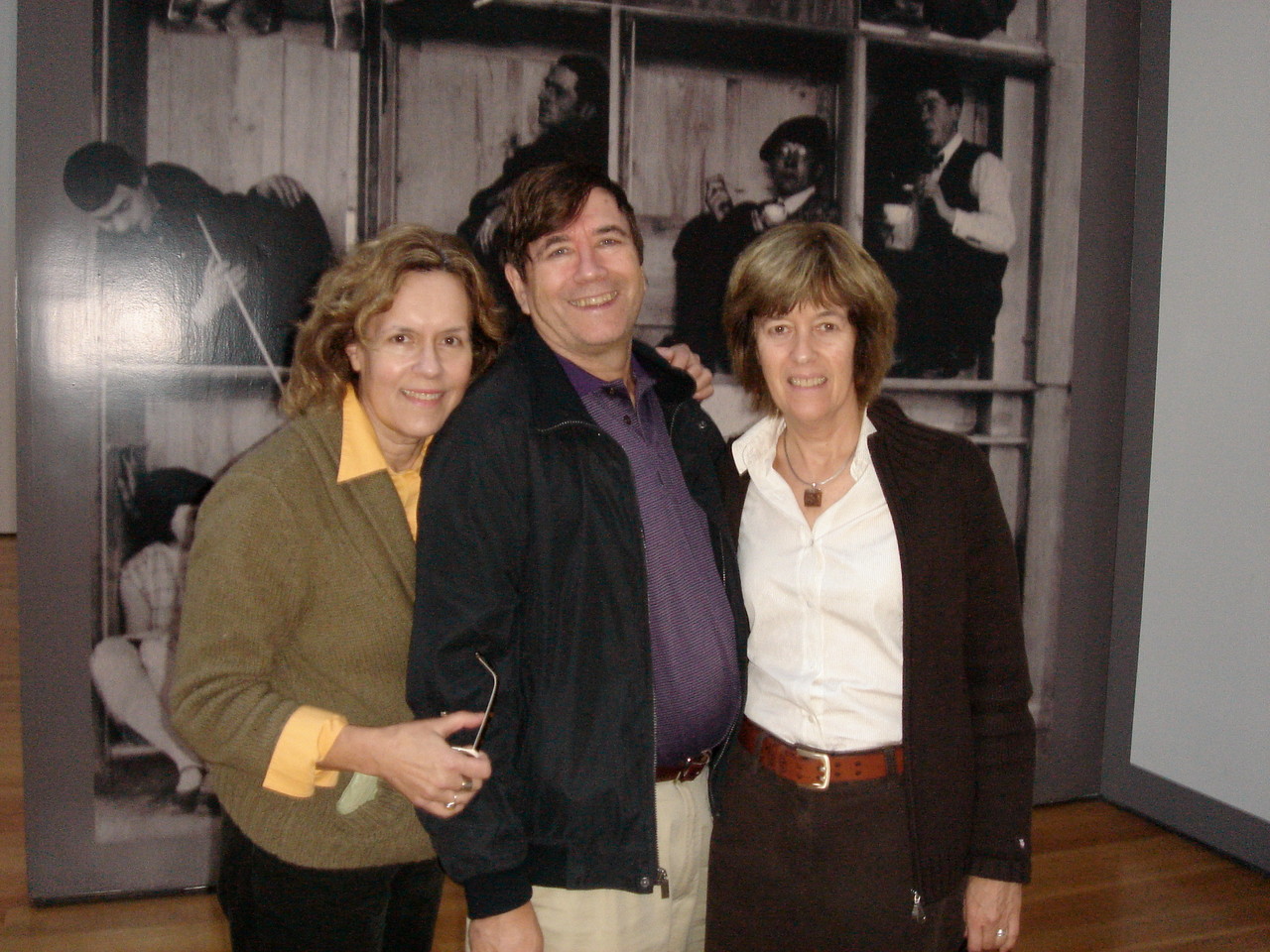 NYC, MOMA  2009 Lorraine, John & Nancy