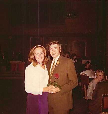 Lorraine Gudas & John Wagner, 1971, Dance at the Princeton Grad College