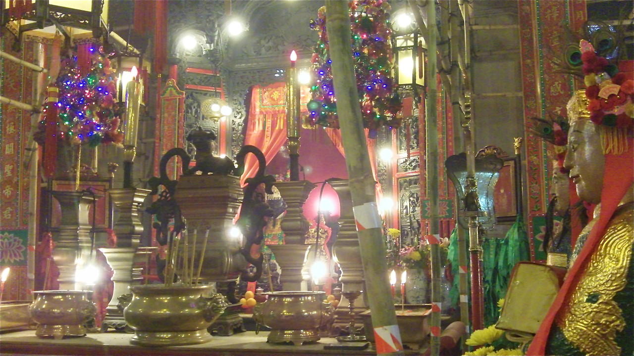 Man Mo Temple, Ladder St., HK