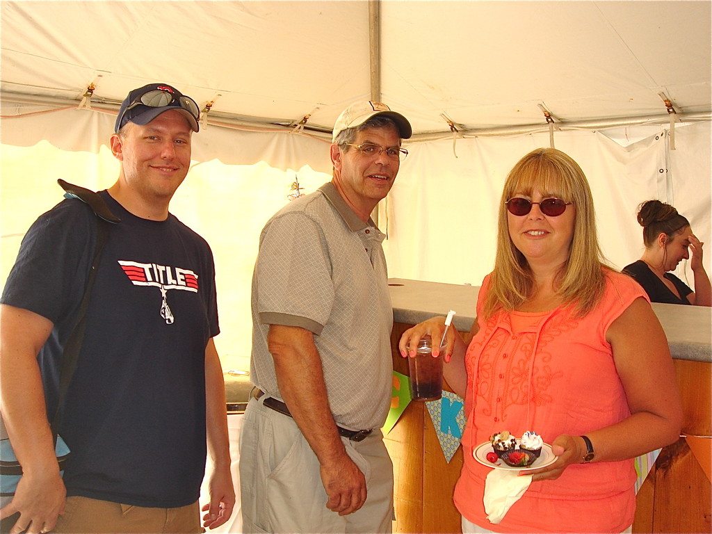 Jim McCann (Margaret's son), Jimmy (Bud's son) & Jimmy's wife Lynn