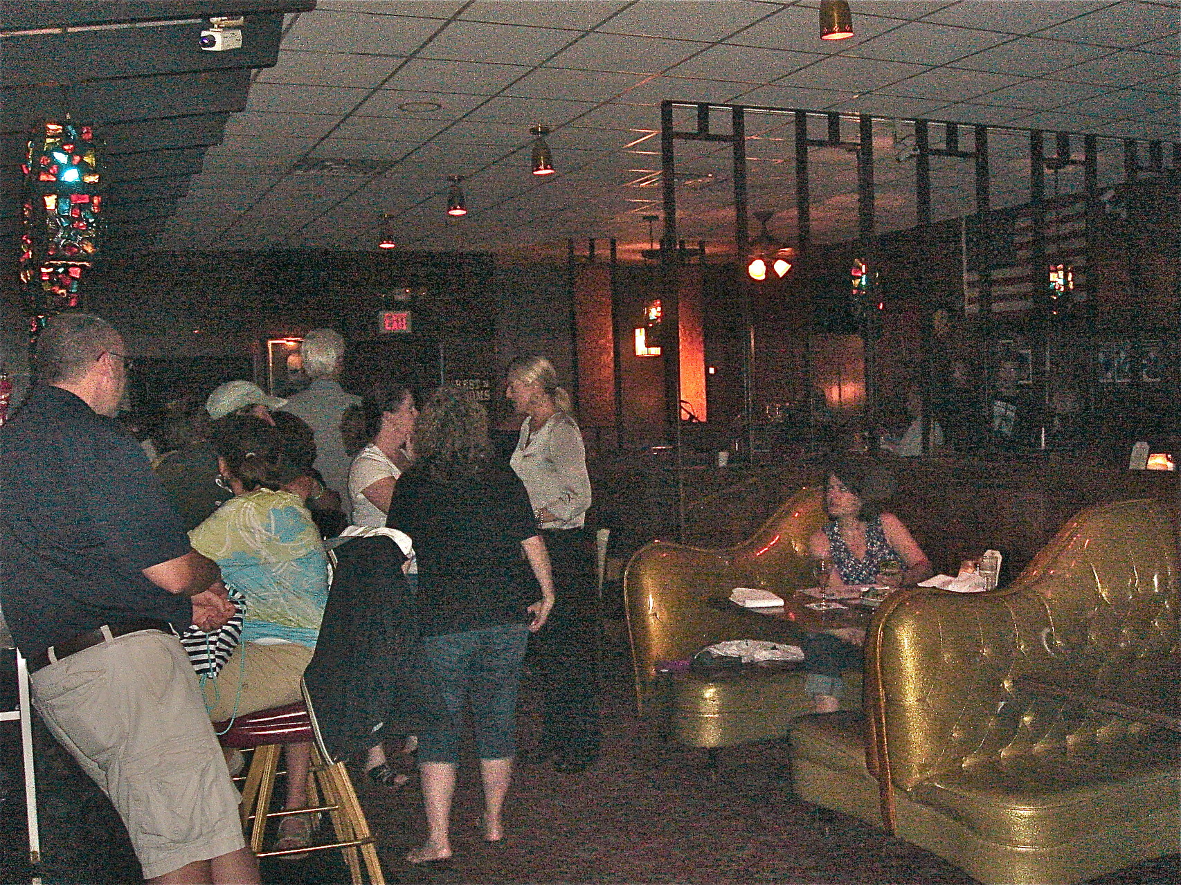 Inside Nye's, opened in 1950, 112 E. Hennepin Ave., Minneapolis, MN