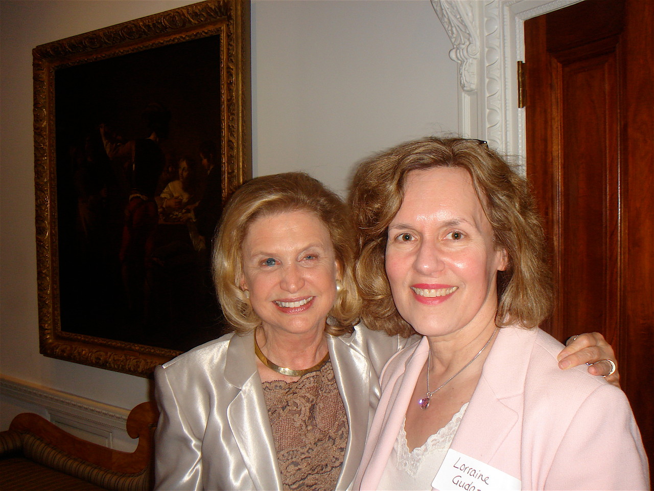 US Representative Carolyn Maloney and Dr. Lorraine Gudas, 2010 ?? 