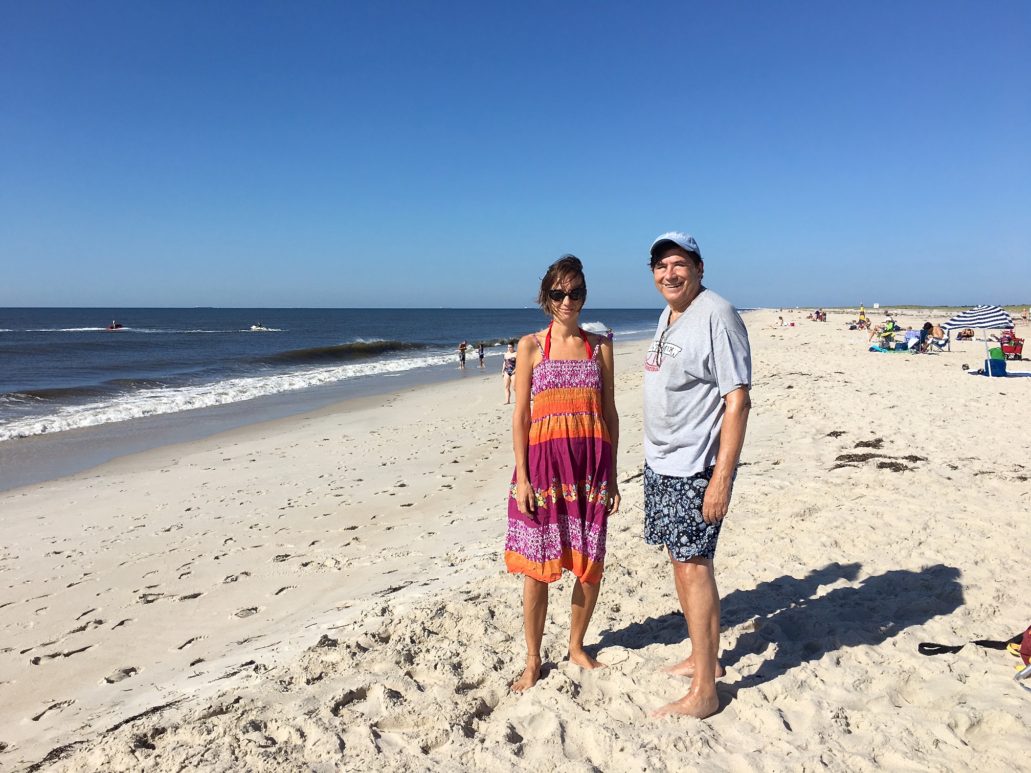 Ana & John Wagner at Jones Beach 8-20-17