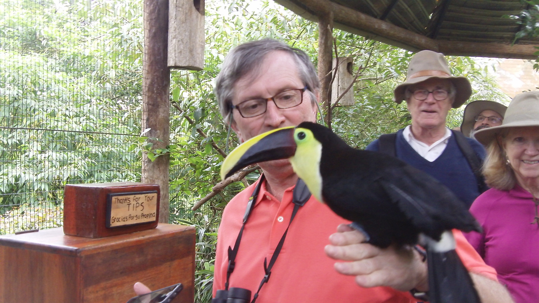 Ken Tew and Toucan