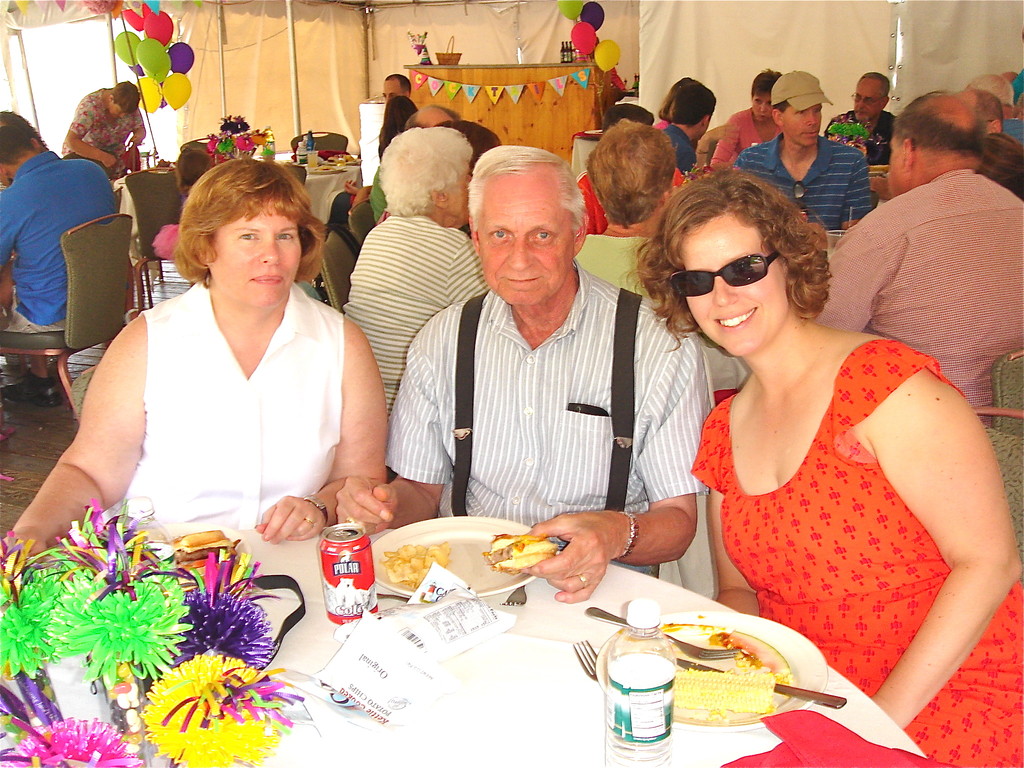 Jane (Bud's daughter), Jerry, & Meghann (Margaret's daughter)