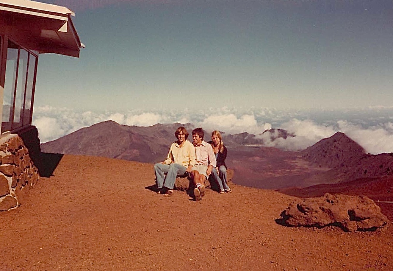 Hawaii Trip, Oct. 1976, Lorraine, John, Shirley Clift, Oct. 1976