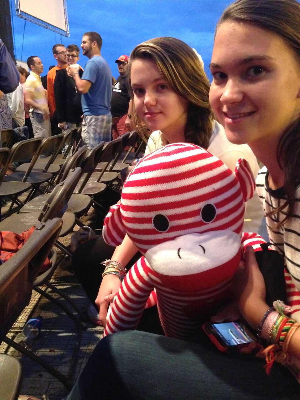 Kate & Ellie at the concert