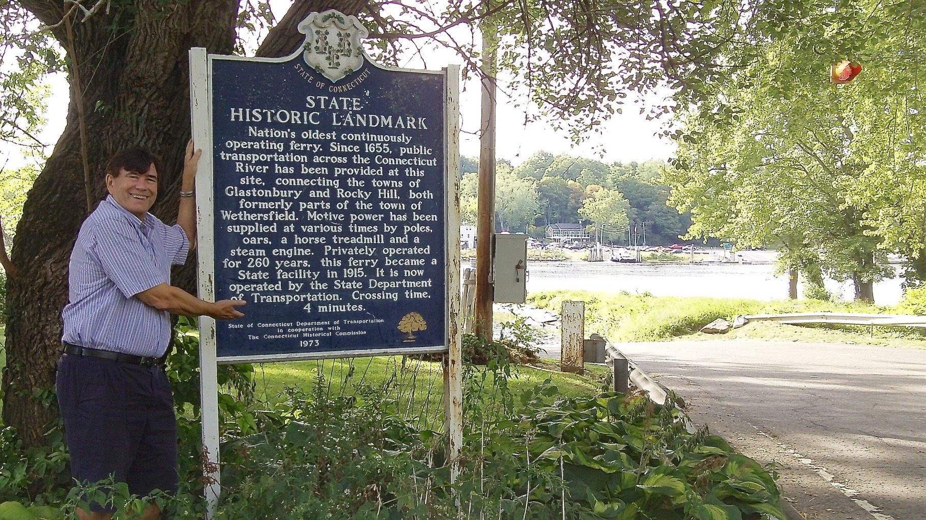 ferry across the Connecticut River