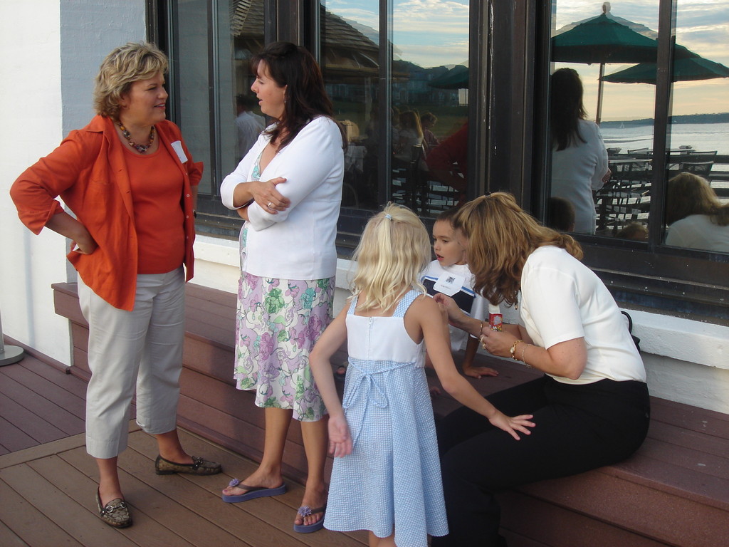 Celeste (Al's daughter) & Cindy (Kathy's daughter, Jay's granddaughter)