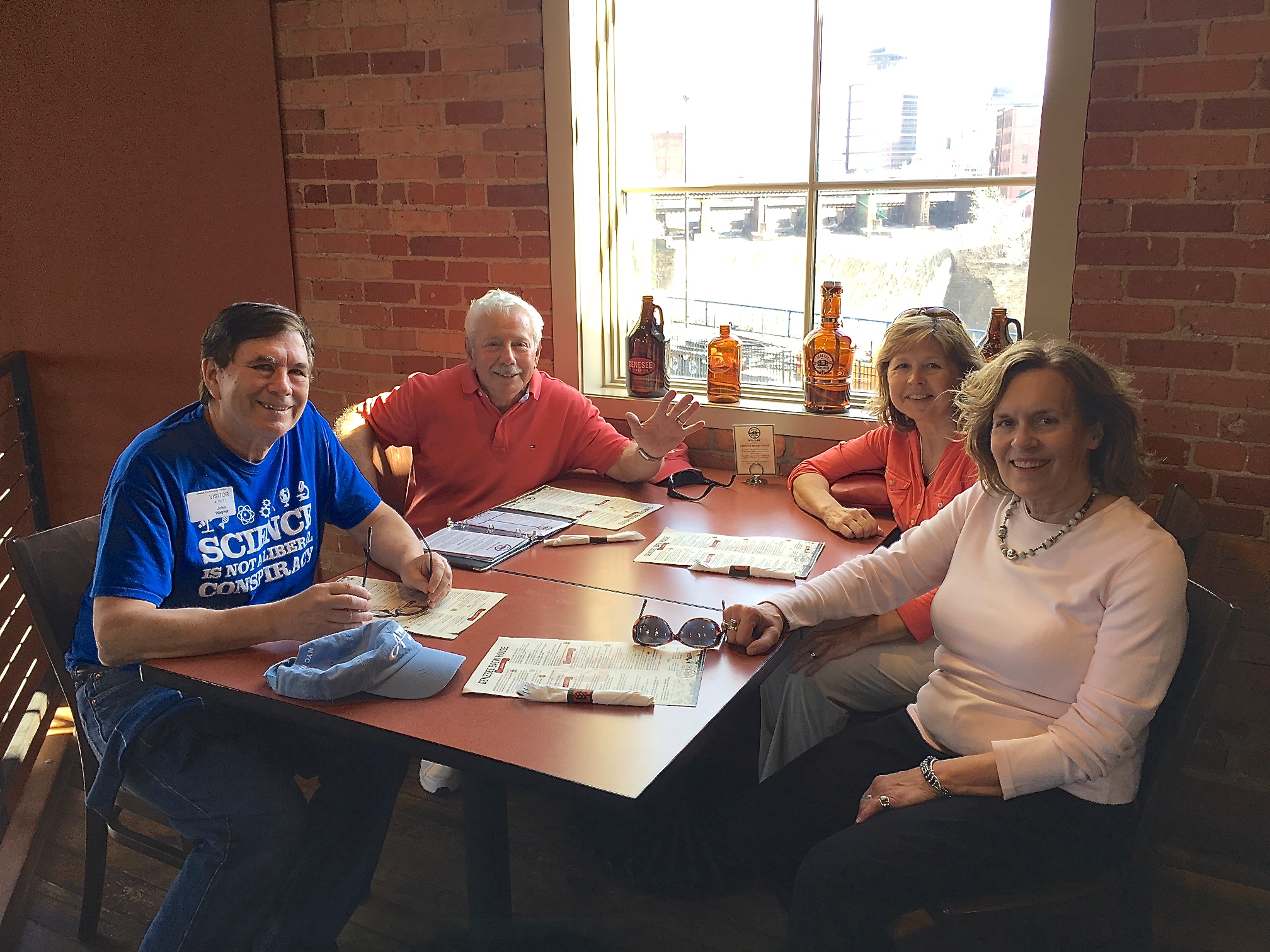 John, Don, Barbara, & Lorraine Gudas  April 16, 2017 Rochester, NY