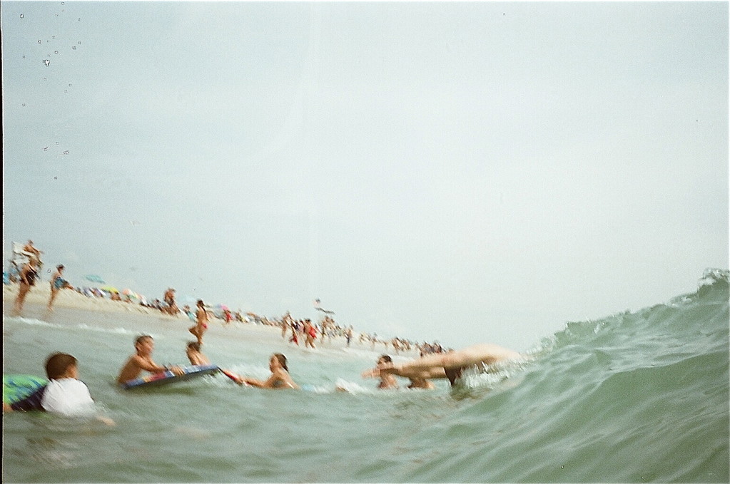 John catches a wave, Jones Beach 8-2012