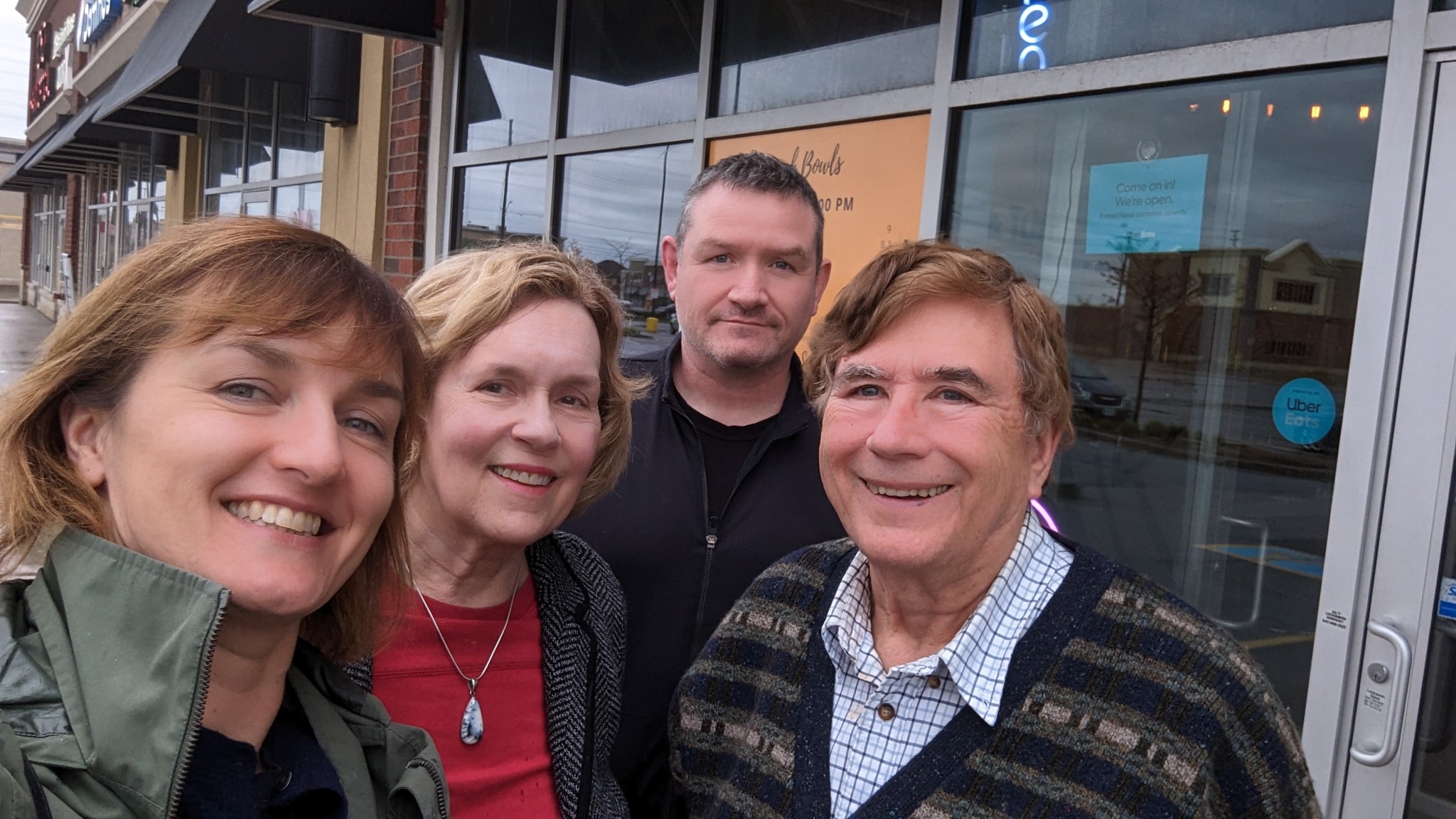 Wendy Barner, Lorraine, Tom & John, April 30, 2023, Toronto, Canada