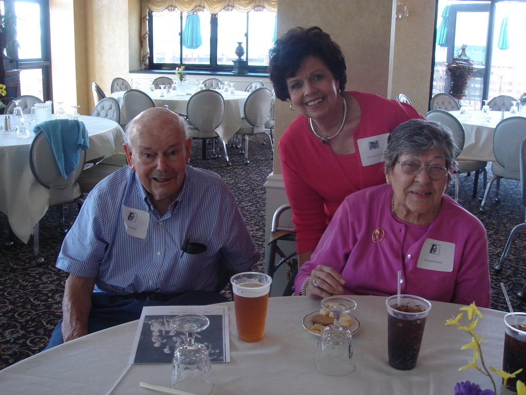 Al Gudas, Kathy (Jay's daughter) & Eleanor (Al's wife)