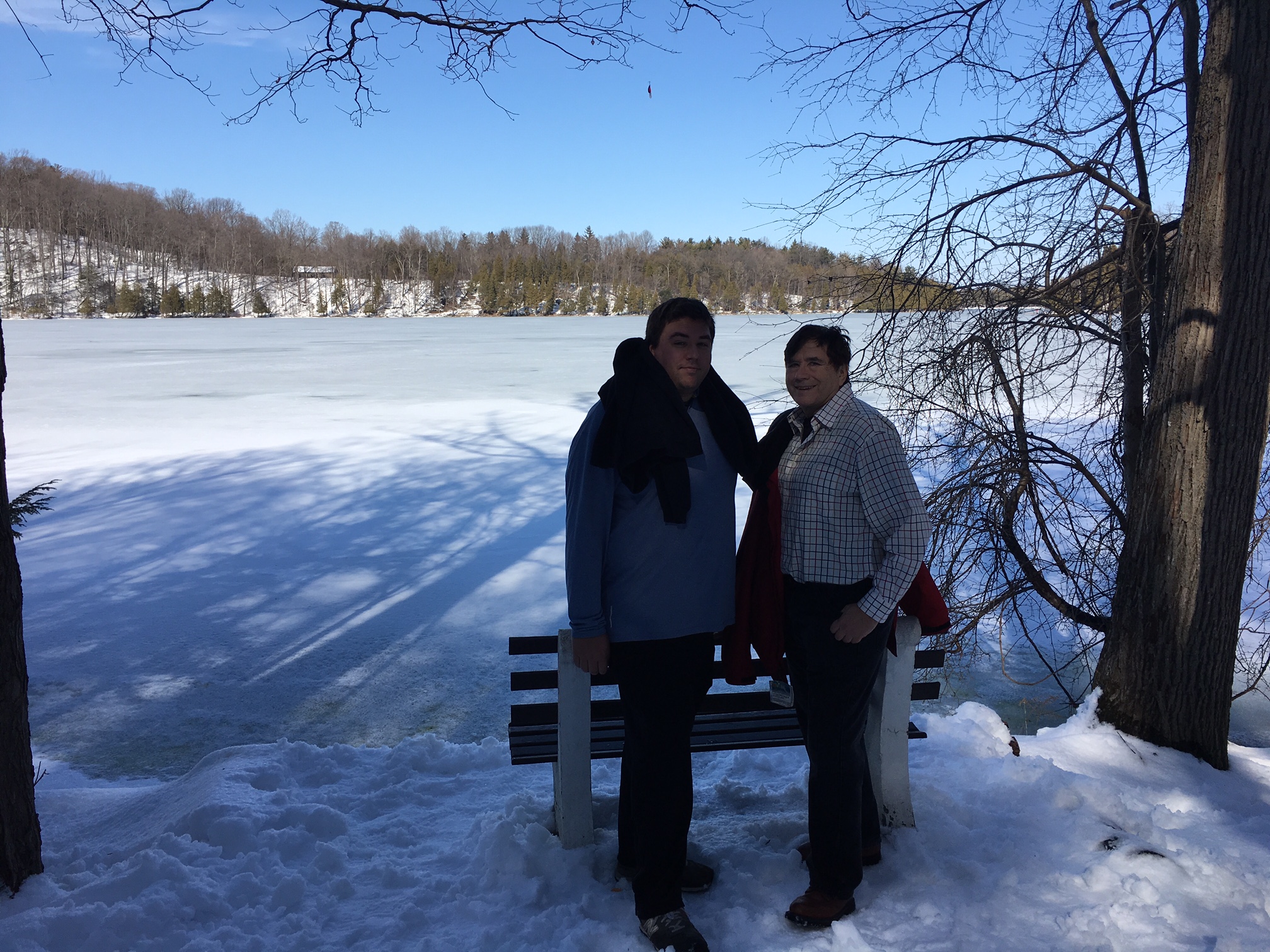 Greg and John at Green Lakes