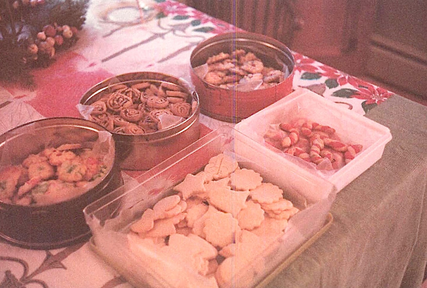 Eleanor Gudas' Xmas cookies, Xmas 1979