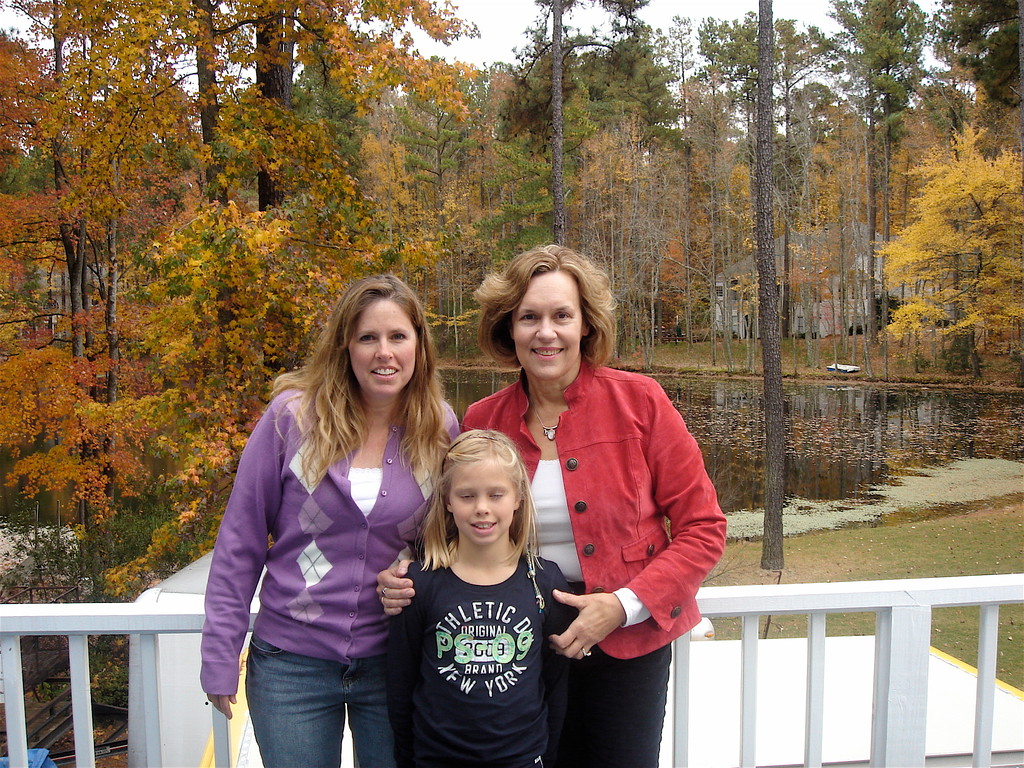 Lisa, Brianna, & Lorraine, at Lisa's home, N. Carolina Nov. 2011