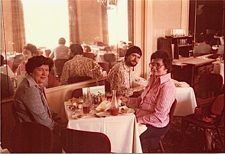 Eleanor Bogden Gudas, John Wagner, & Mayme Baldyga, Warsaw, 1978