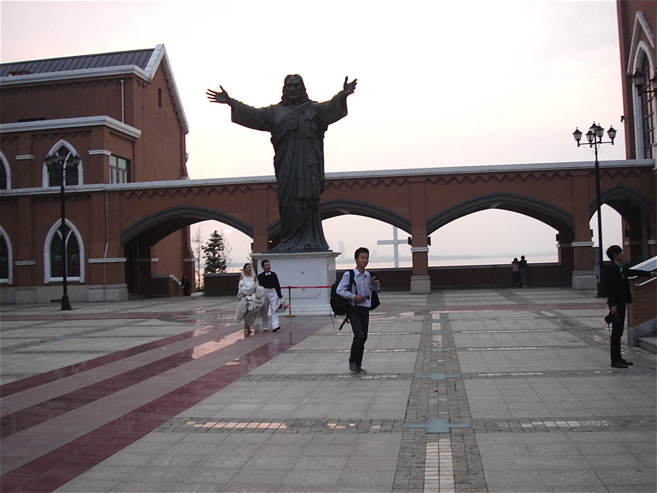 #9 The Christian Church was in a park near my hotel, cost 39 million yuan to build