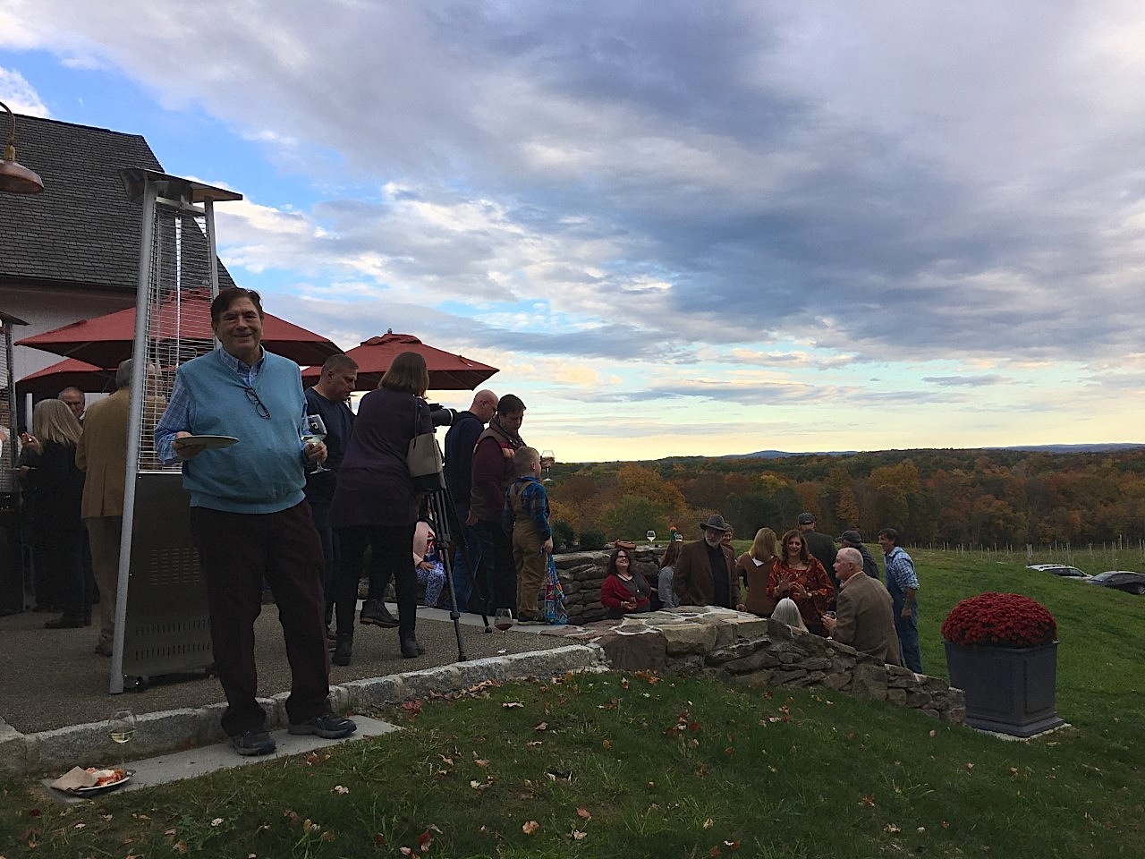 opening of the Milea Winery in the Hudson Valley, October 12, 2019