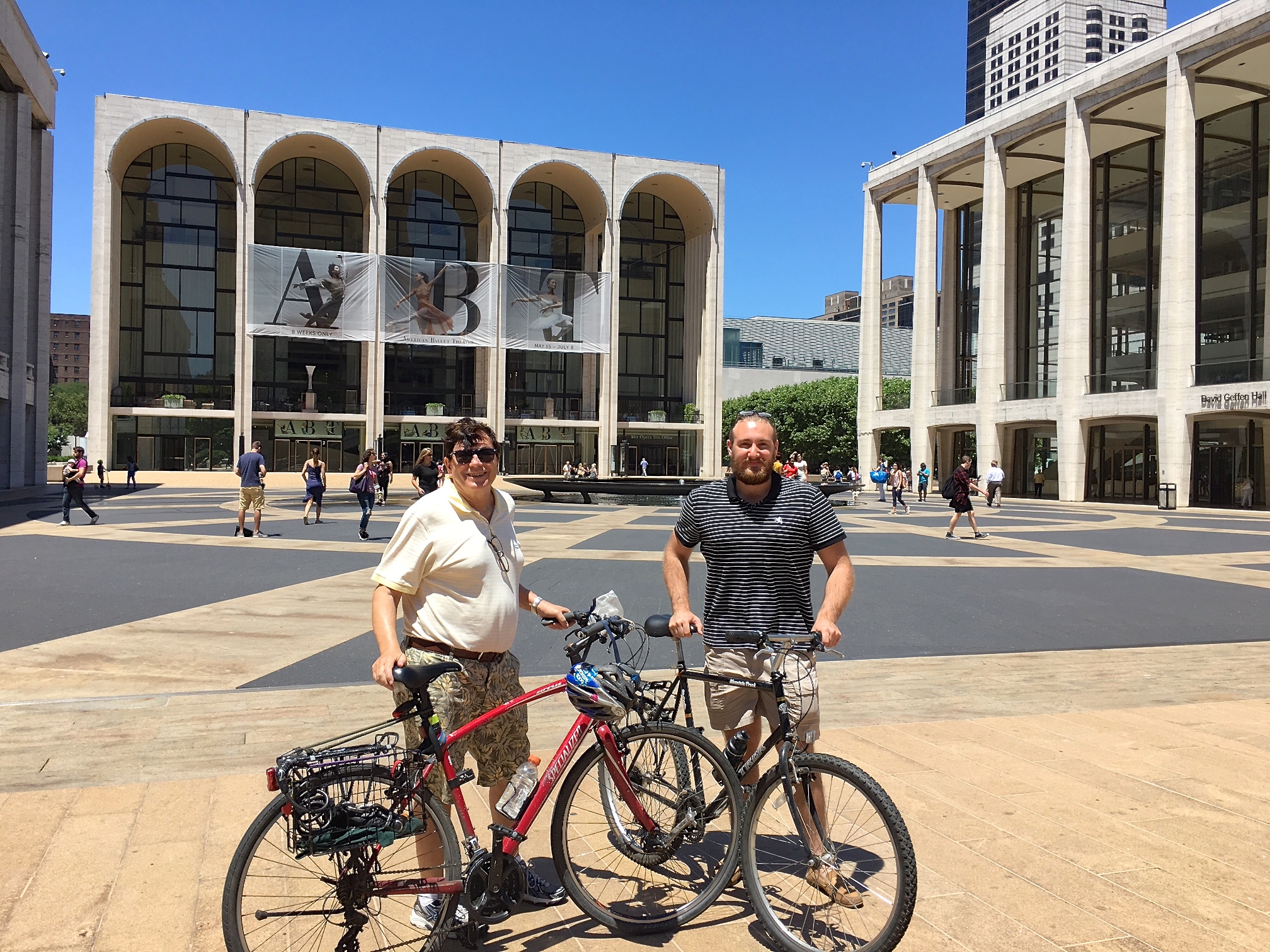 John & Alan, 6-24-17, Lincoln Center