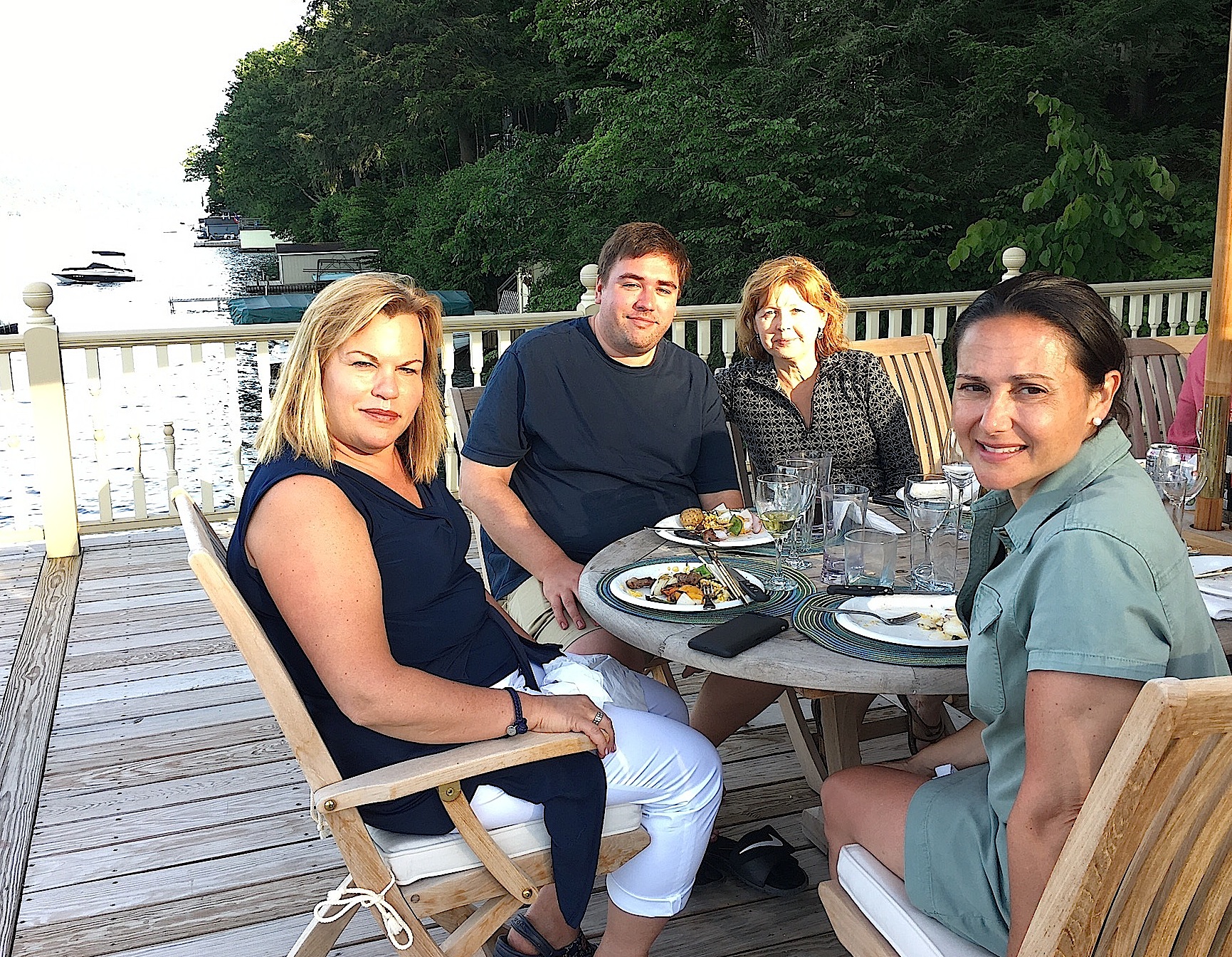 Celeste, Greg, Barbara Lohse, Allie