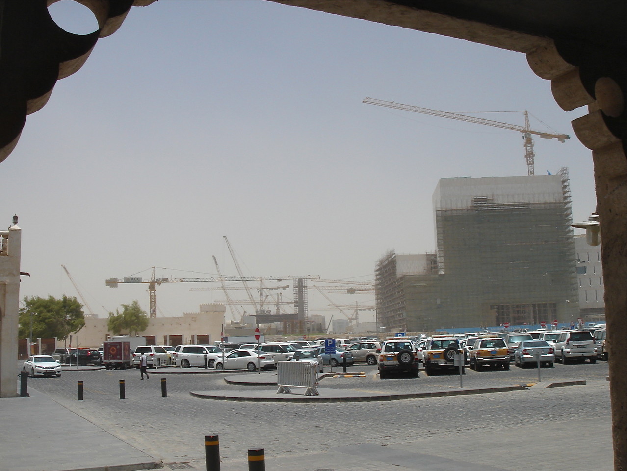 Construction near the Souq