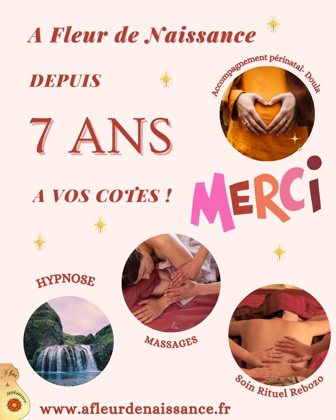 A fleur de naissance fête ses 7 ans !