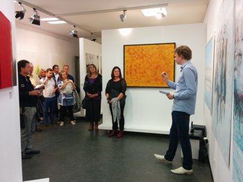 Die Vernissage           Quelle: LDX